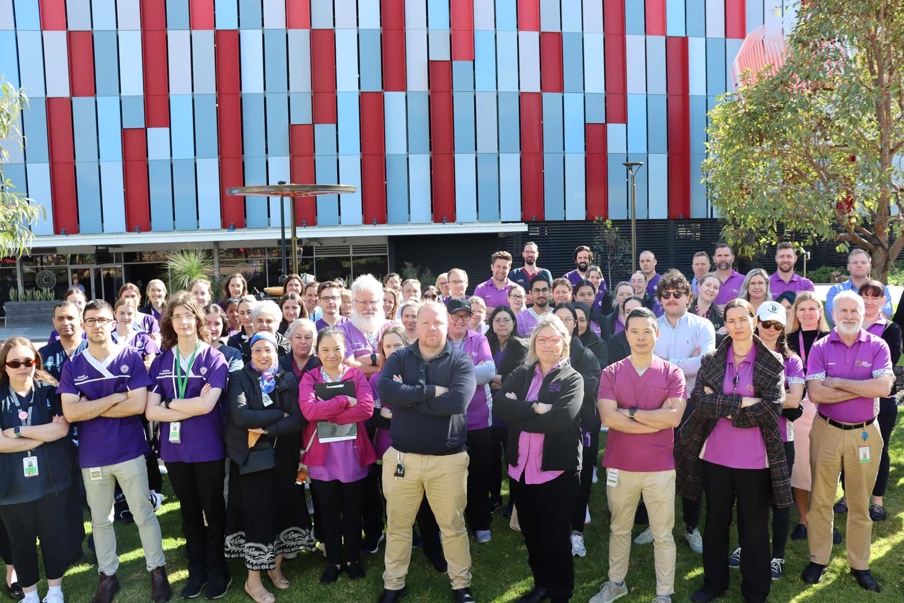 QEII Pharmacy department’s first Stop Work meeting