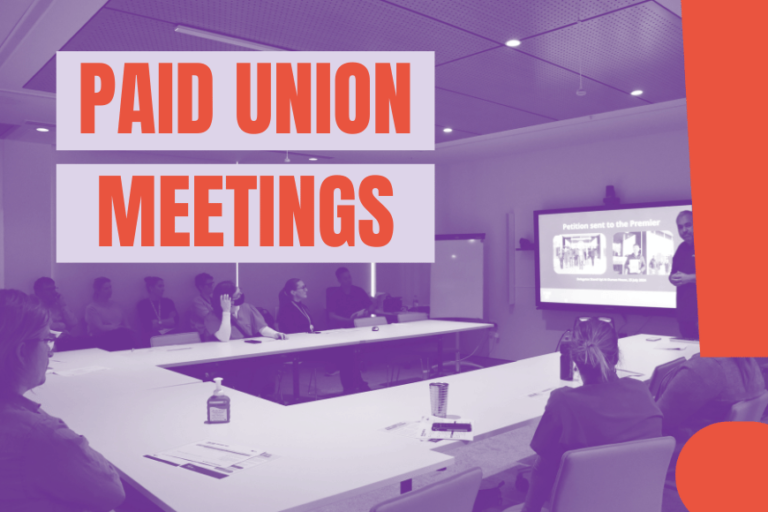 2024 Paid Union Meetings – October to November